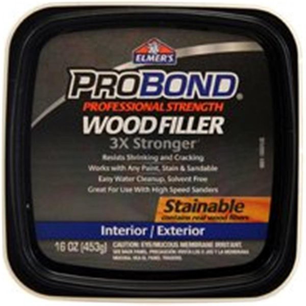 Elmers P9891 Probond Wood Filler Stainable, Pint EL386694